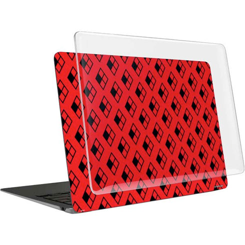 DC Comics Harley Quinn Logo Pattern MacBook Air 15in (2023-2025) Case plus Skin